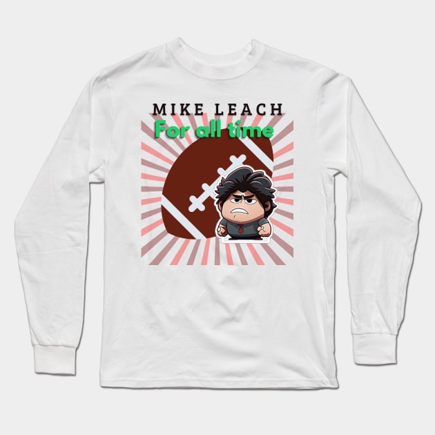 Honor Mike Leach Long Sleeve T-Shirt by Prilidiarts